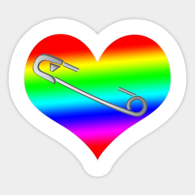 LGBT Safety Heart Sticker by safetyheart